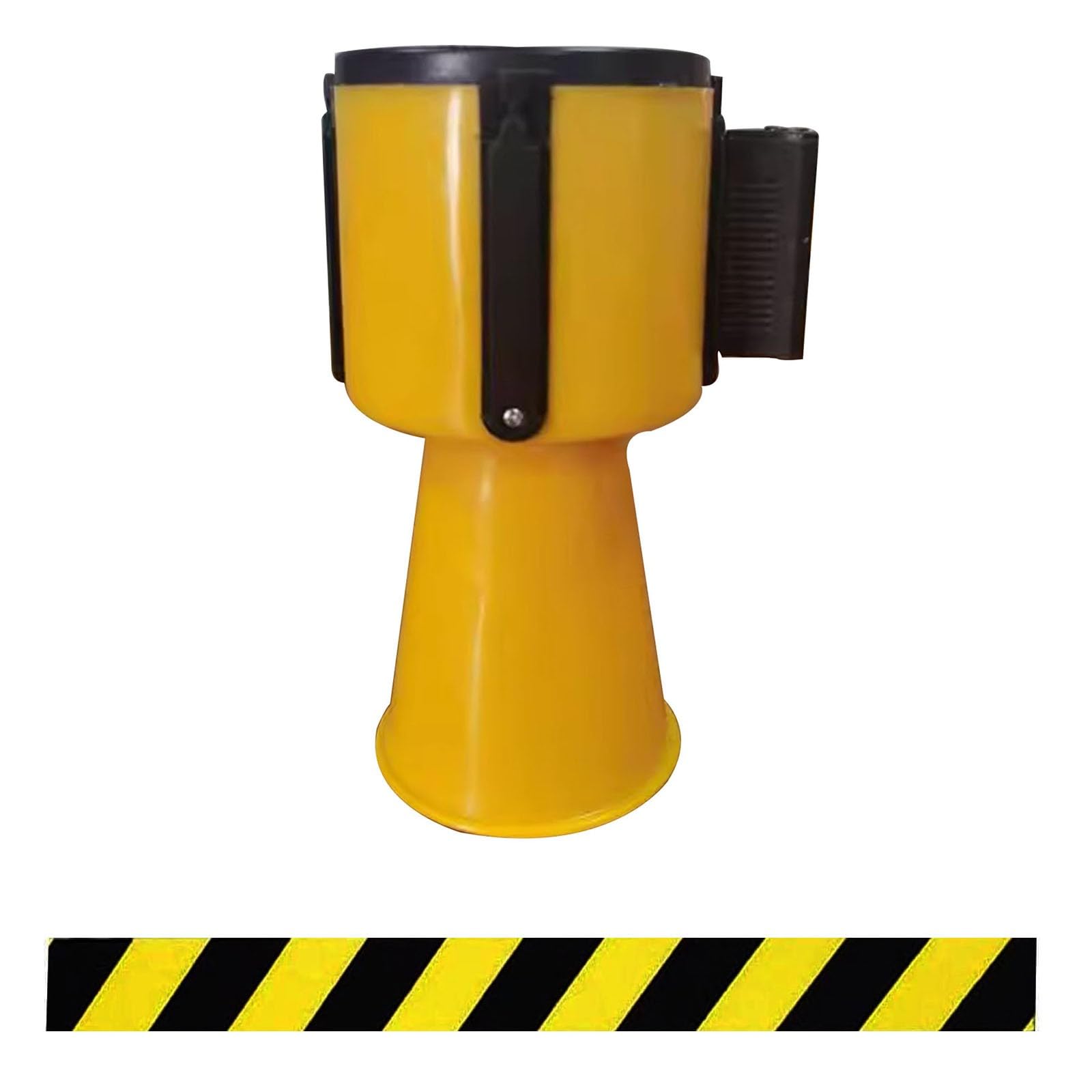 GTHTUHFD Retractable Traffic Cone Barrier Tape - Hazard Caution Tape Style, 3M,A-3M(9.8FT)