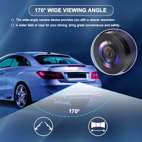 Image of Rear View Backup Camera Replacement for Ford Fusion 2016 2017 2018 2019 1.5L 2.0L 2.5L L4 / 2.7L V6 Back Up Camera Replaces# ‎HS7Z-19G490-A