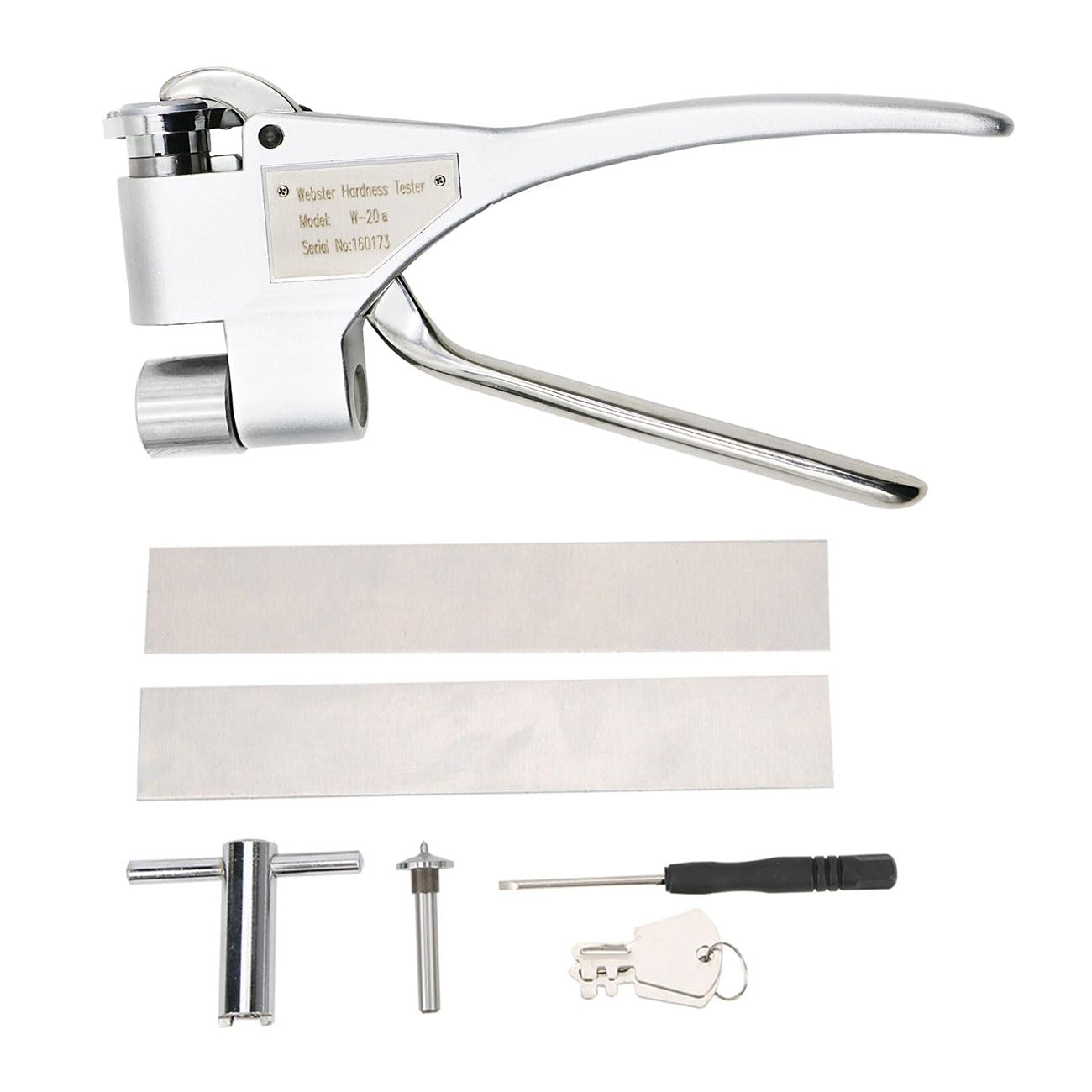 W-B75 Webster Hardness Tester(63-105HRF) for Super-Hard Aluminum Alloy of Thickness 0.6~6mm Inner Diameter Over 10mm