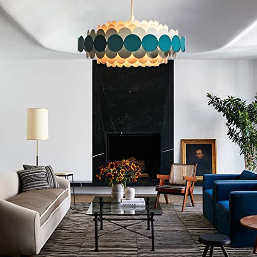 Lustre de salon simple nordique pour sublimer un plafond vide - 6
