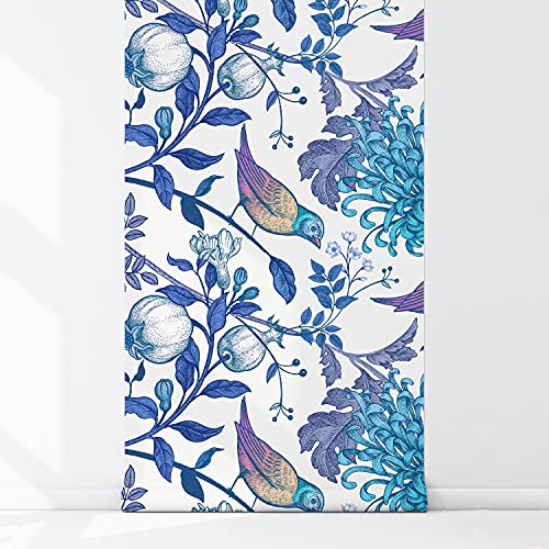 Papier Peint 312x219 cm Coloray Oiseaux de Printemps Magic-Stick