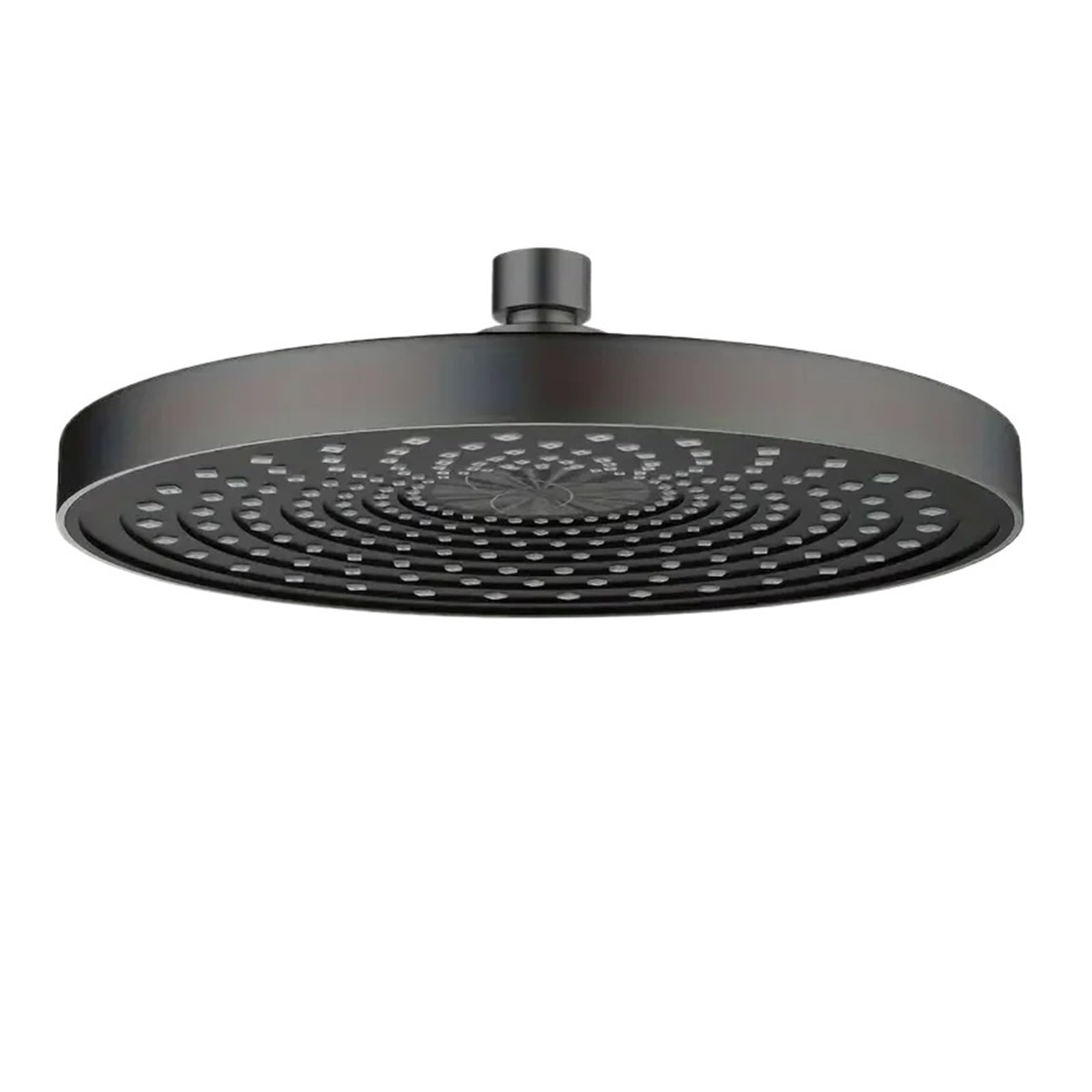 Alcachofa de ducha de alta presión de 25 cm, potente flujo de agua, juego de baño moderno, fácil de instalar, lujosa experiencia de ducha para el hogar, spa, accesorio (gris)