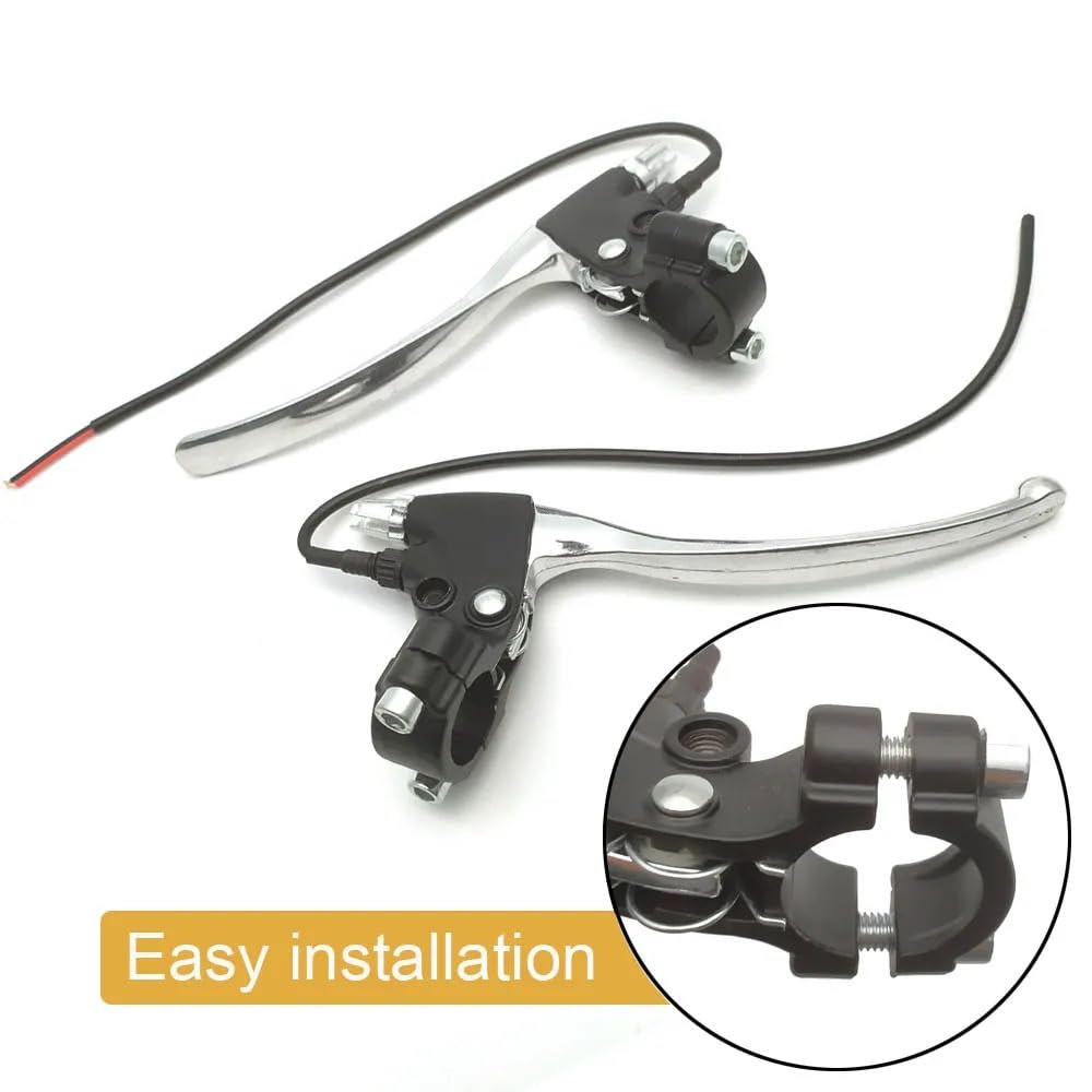 Palanca de interruptor de freno de aluminio para patinete eléctrico, lado derecho, apagado, apto para bicicleta eléctrica