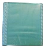 Carolina Pad Studio C 1 Inch Vinyl X-TRM Heavy Duty 3-Ring Binder with Pockets (Light Blue, 11 Inches x 11.5 Inches x 1.2 Inches, View Front)