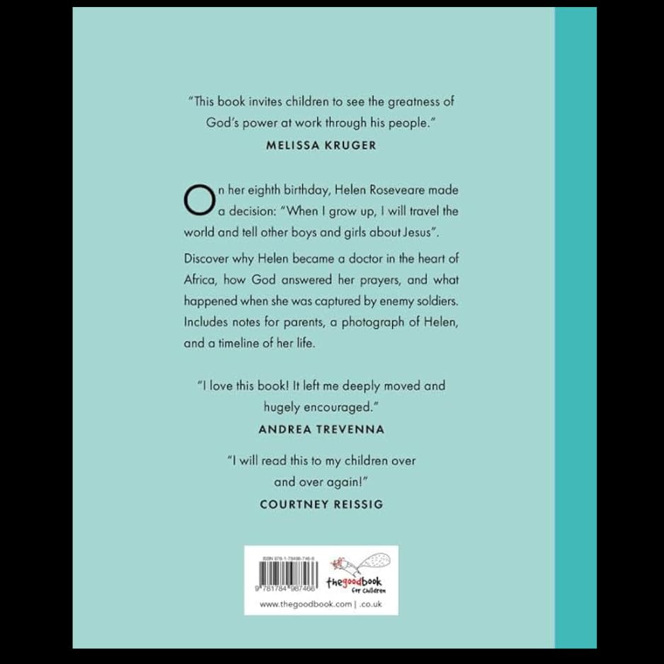 Helen Roseveare: The Doctor Who Kept Going No Matter What (Inspiring illustrated Children's biography of Christian female missionary doctor in ... gift for kids 4-7.) (Do Great Things for God) - Image 8