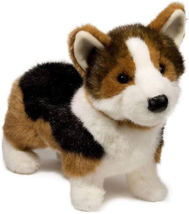 Douglas Kirby Tri-Color Corgi Dog Plush Stuffed Animal