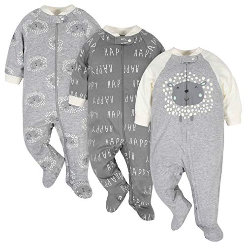 Image of Gerber unisex-baby 3-pack Sleep 'N Play