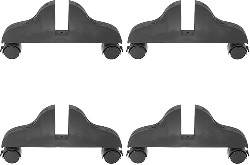 Cabilock 4 unids Panel de pie de oficina Partición Pantalla Base Estilo Hotel Movable Divisor plegable Er Room Home Protector de Privacidad Espesado