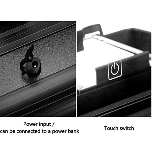 ACEWD Professionell Schminkkoffer Mit Spiegel Und Licht, Reise-Kosmetikkoffer Schminktisch Trolleys, Kosmetikkoffer… – Bild 7