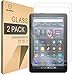 [2-Pack]-Mr Shield for All-New Fire HD 8 (6th Gen, 2016 Release) [Tempered Glass] Screen Protector [0.3mm Ultra Thin 9H Hardness 2.5D Round Edge] with Lifetime Replacement Warranty