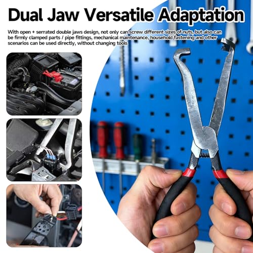 Image of Open Jaw Wire Cutters Metal Cutting Pliers Precision Wire Trimming Tool for Mechanics Technicians Engineers 1 Pcs(Black)