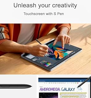 Samsung Galaxy Book Pro 360 2-in-1 Laptop w/ S Pen (15.6" FHD AMOLED Touchscreen, Intel 12-Core i7-1260P, 16GB RAM, 1TB SSD) for Professionals, Fingerprint, Backlit, Wi-Fi 6E, Win 11 Pro, NP950QED