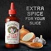 Melindas Pizza Hot Sauce - Crushed Red Pepper Sauce Made with Fresh Ingredients, Cayenne Peppers, Garlic, Tomatoes - Gourmet Spicy Pizza Sauce - 12oz, 1 Pack