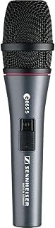Sennheiser e 865 S Professional Lead Vocal Condenser Microphone with Switch - Super-Cardioid for Live Stage