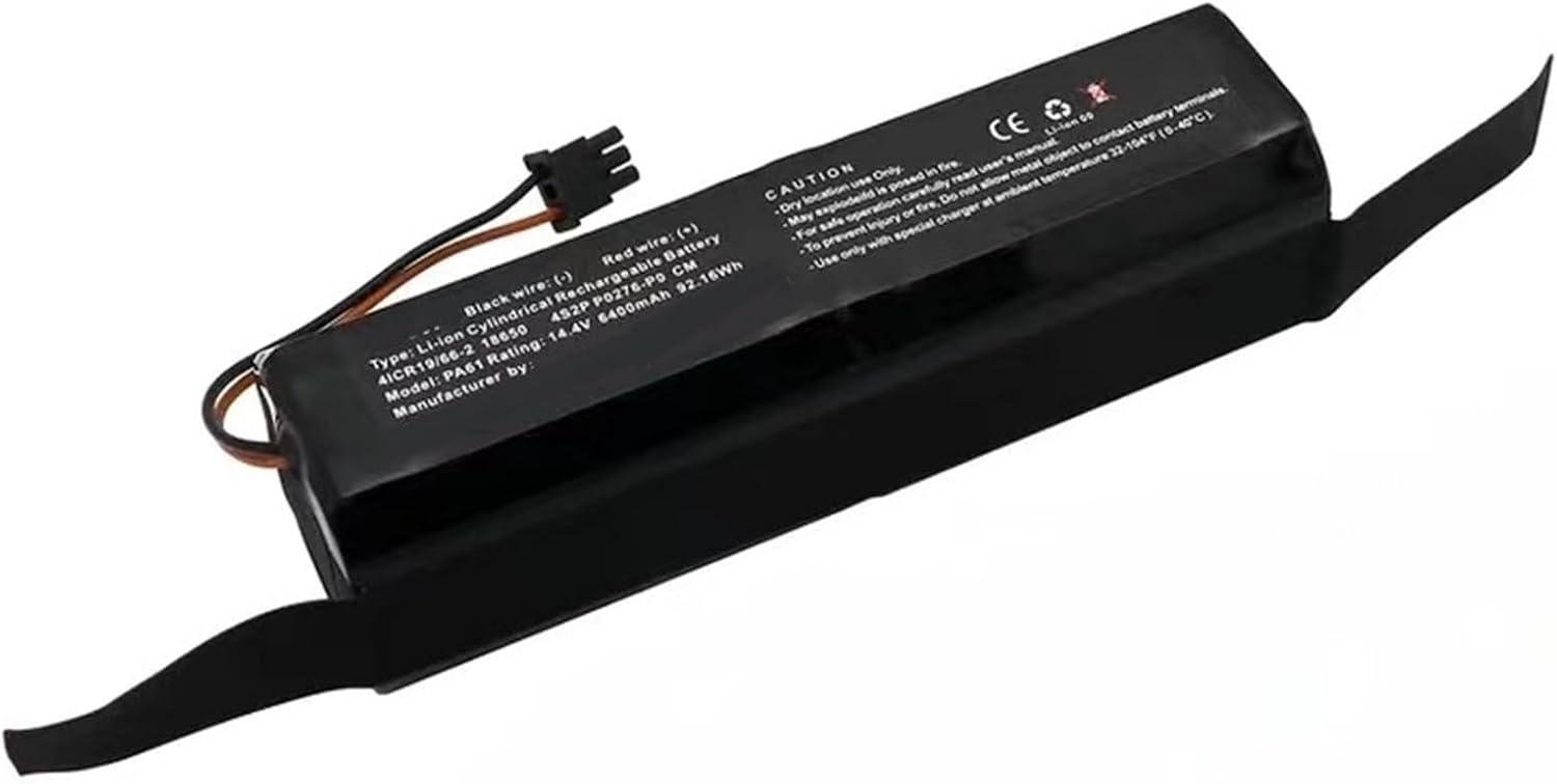 14.4V 5200mAh-9800mAh Replacement Battery，Compatible for Eufy RoboVac，for X8 Series Hybrid Robot Vacuum Cleaner Accessories Parts(5200mah)