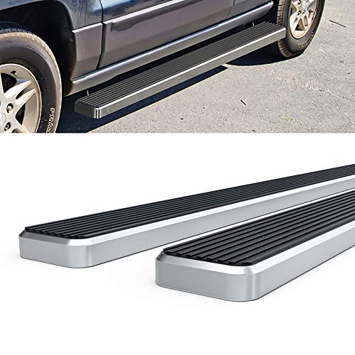 Estribos HD Ridez 5" Plata Compatible con Jeep Grand Cherokee miniatura 4