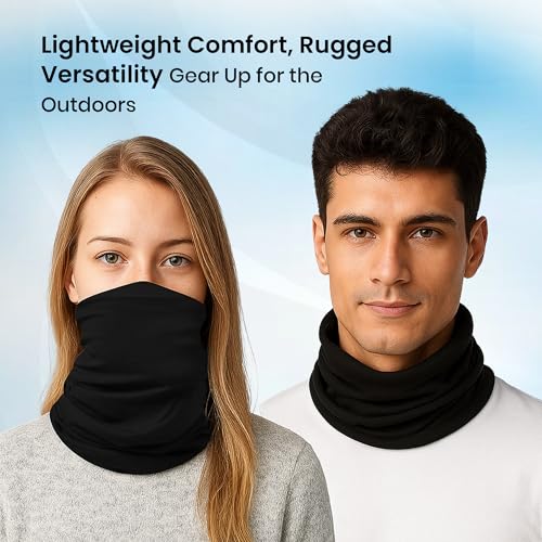 Image of Bandana for Men & Women | UV Protection, Breathable & Lightweight Face Cover | Multipurpose Headwrap, Headband & Neck Scarf for Sports, Outdoor, Travel & Daily Use