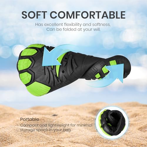 Image of SEEKWAY Barefoot Water Shoes for Kids - Wide Toe Box and Quick-Dry Sand Shoes Toddler for Hiking Swim Beach Pool Kayak Sport Accessories, Camping Essentials Non-Slip for Boys Girls Sizes