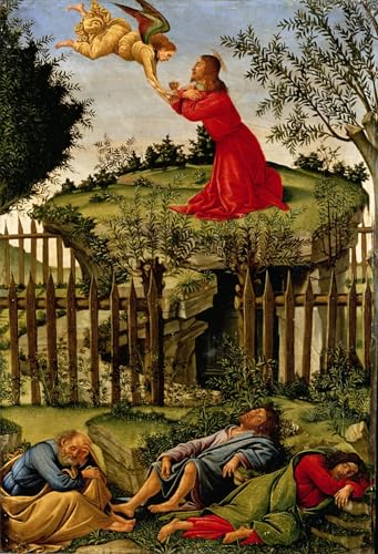 Affiches l'agonie au jardin Botticelli pour rompre la monotonie des murs