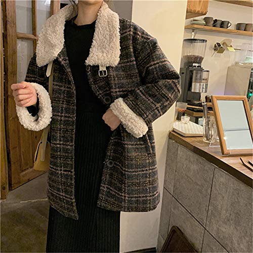 チェスター コート レディース チェック柄 ２色 