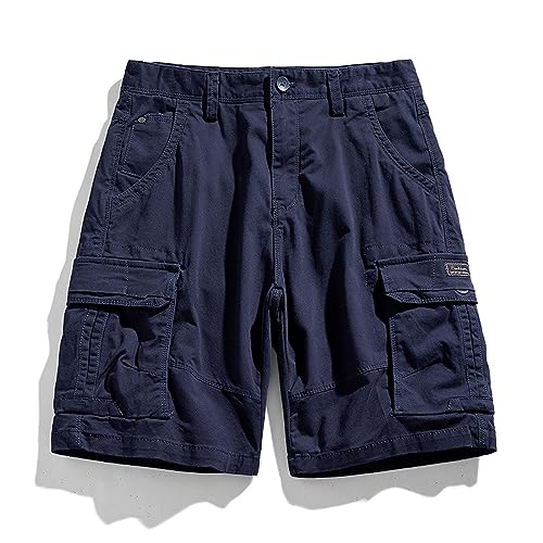Short jogging hommes GRFIT taille 28 bleu ample et oversize
