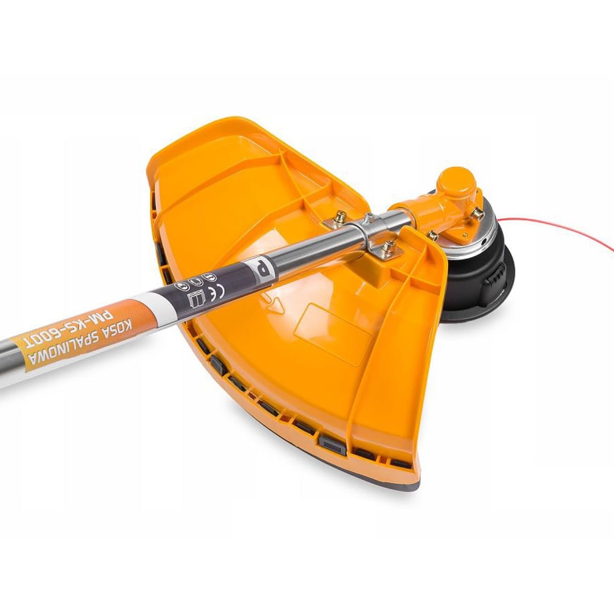 Desbrozadora térmica con motor de 2 tiempos 49 cm³ 6 CV efectivo + kit de accesorios