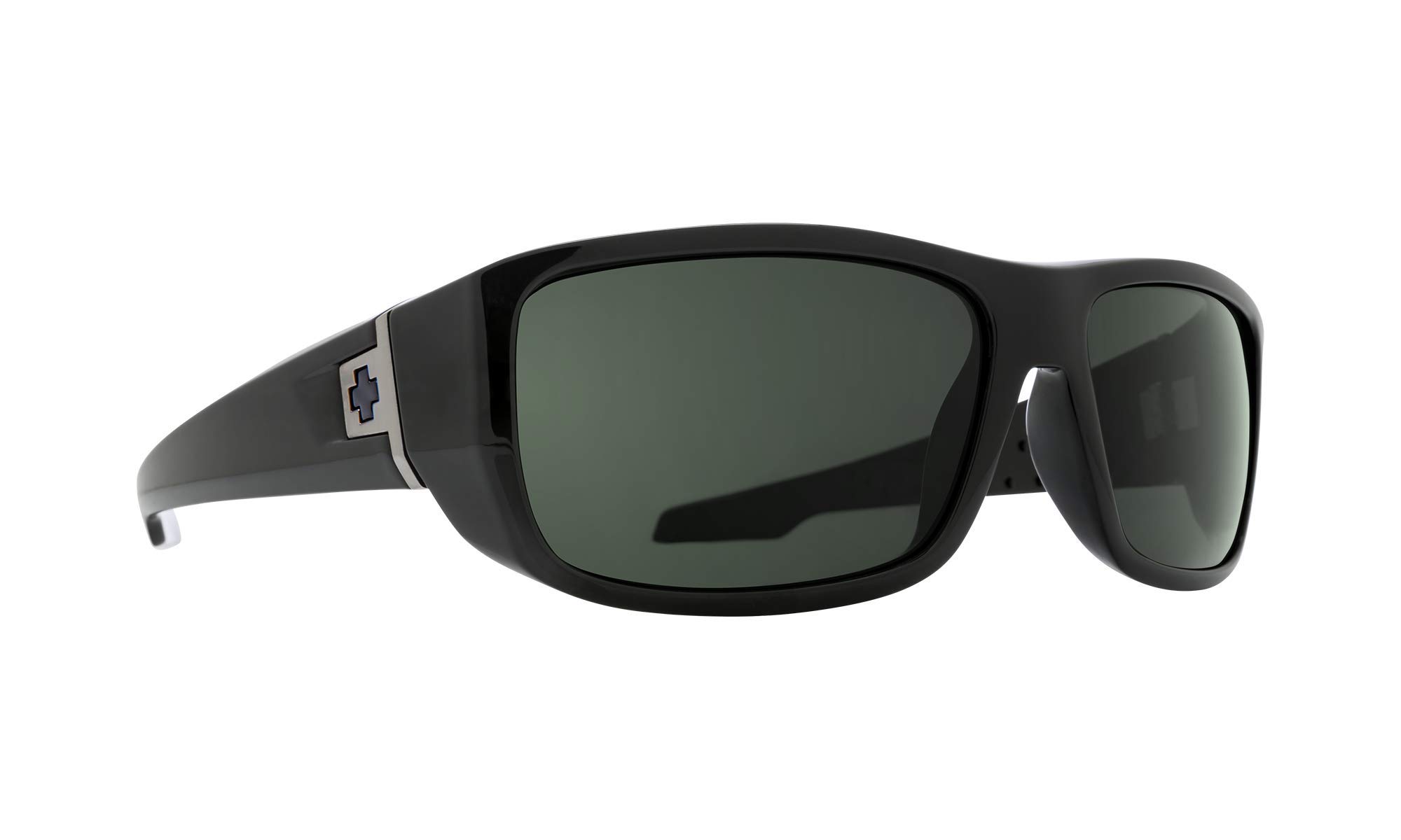 Spy Optic MC3 Occhiali da sole con lenti HD stile 25° anniversario montatura leggera Grilamid Nero Large