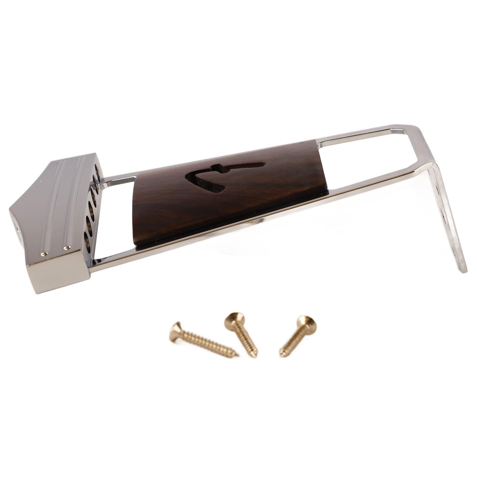 Trapezio a 6 corde, ponte per chitarra, cordiera per miglioramento del suono, ponte B Stop Bar ponti e parti leggere da indossare per Jazz Archtop di ricambio