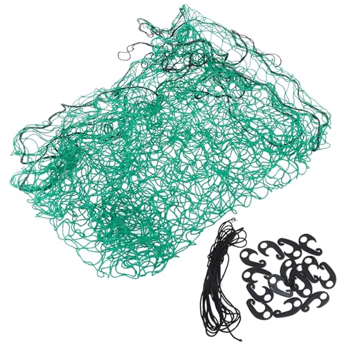 Generico Rete da Carico per Camioncino in Nylon 15X22 M con Ganci Elastici e 15 Ancoraggi Copertura Estensibile per Cassone Pickup e Rimorchi Rete Antiscivolo Resistente AI Raggi UV