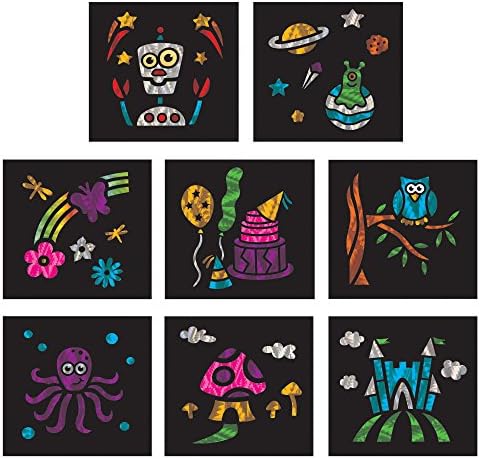 Galt Toys, Travel Foil Art, Scratch Foil Art for Children, Ages 6 Years Plus