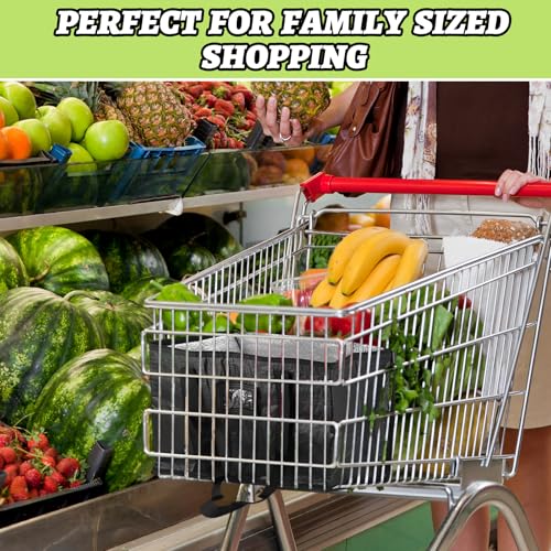 Bolsas de comestibles reutilizables e isotérmicas de 40L para comida caliente y fría 7