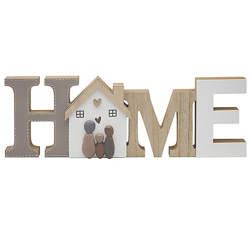 Lesser & Pavey Home Standing Plaque for Gift & 40 cm (length), HOME STANDING