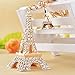 Yosoo Rhinestone Eiffel Tower Shaped Keychain, Cute Crystal Eiffel Tower Keyring, Pendants for Purse or Other Craft Project (Size: Approx 4.5 * 3.5cm / 1.77