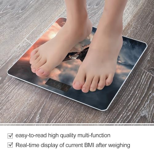 Báscula digital para baño vidrio templado 400 lb miniatura 5
