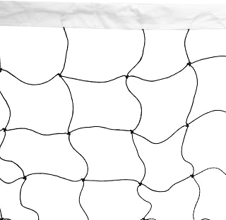 Professional Volleyball Net for Outdoor Use with Steel Cable, Robust Volleyball Net for Backyard, Portable Beach Training