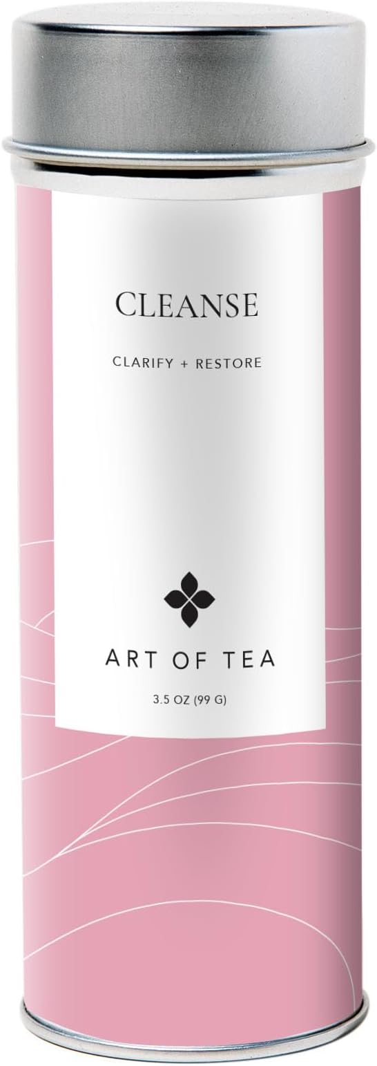- Art of Tea | Cleanse 3.5oz (Green Tea, Ginger, and Pomegranate Tea) | Wellness Loose Leaf Artisan Tea