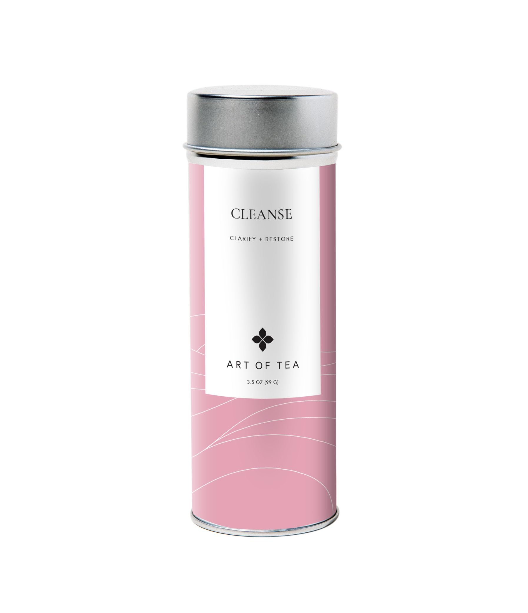 Art of Tea | Cleanse 3.5oz (Green Tea, Ginger, and Pomegranate Tea) | Wellness Loose Leaf Artisan Tea