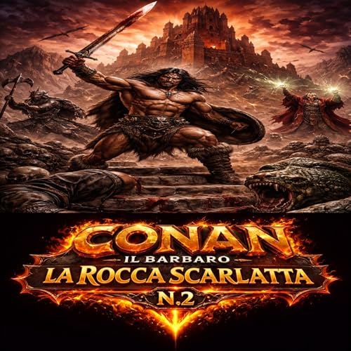 Conan il Barbaro Cap.2 La Rocca Scarlatta di Robert E. Howard | Audiolibro Italiano