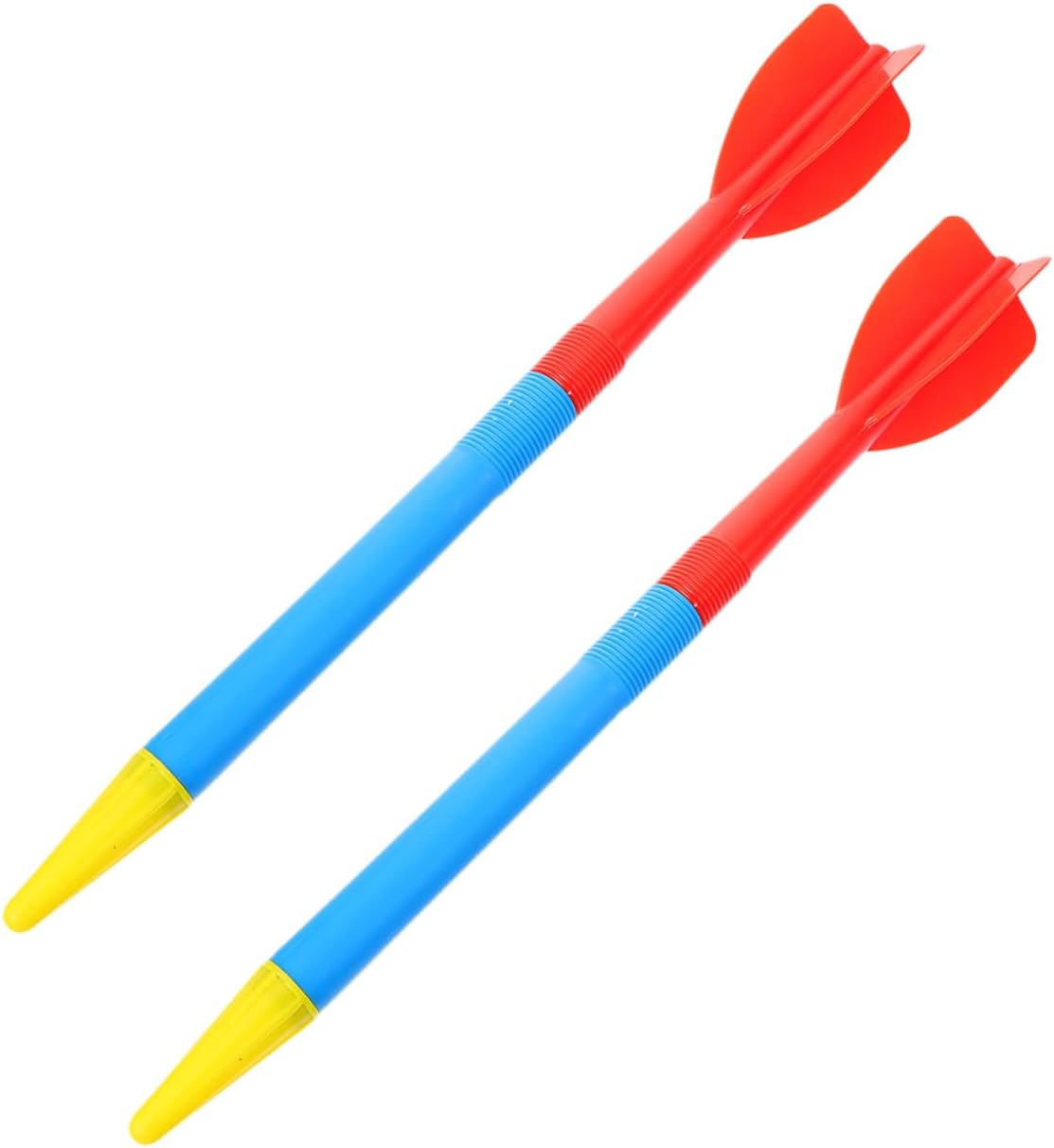 POPETPOP 2Pcs Training Javelins Soft Plastic Safe Throwing Practice Equipment for Athletics School Competition Beginners