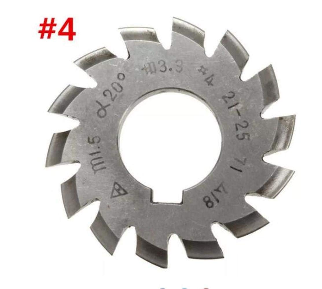 SUCAN Modul 1.5 PA20 Bore 22mm # 1-8 HSS Evolventenverzahnung Fräser