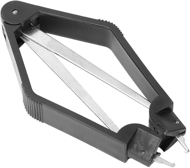 Extractor Puller,Stainless Steel IC Chip Removing Tool Mother Board Component IC Extractor 105mm