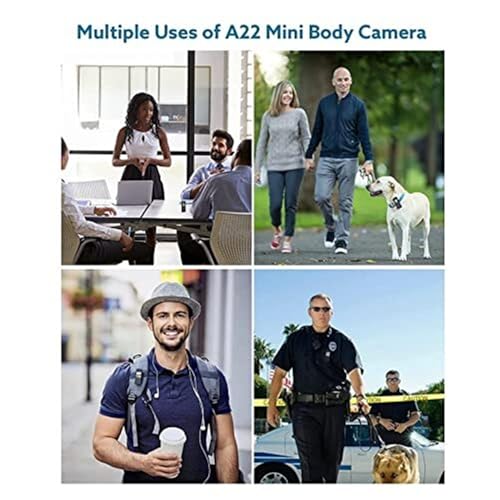 Caméra d'action stabilisation d'image caméscope A22 HD 1080P à écran LCD pour vidéos fluides