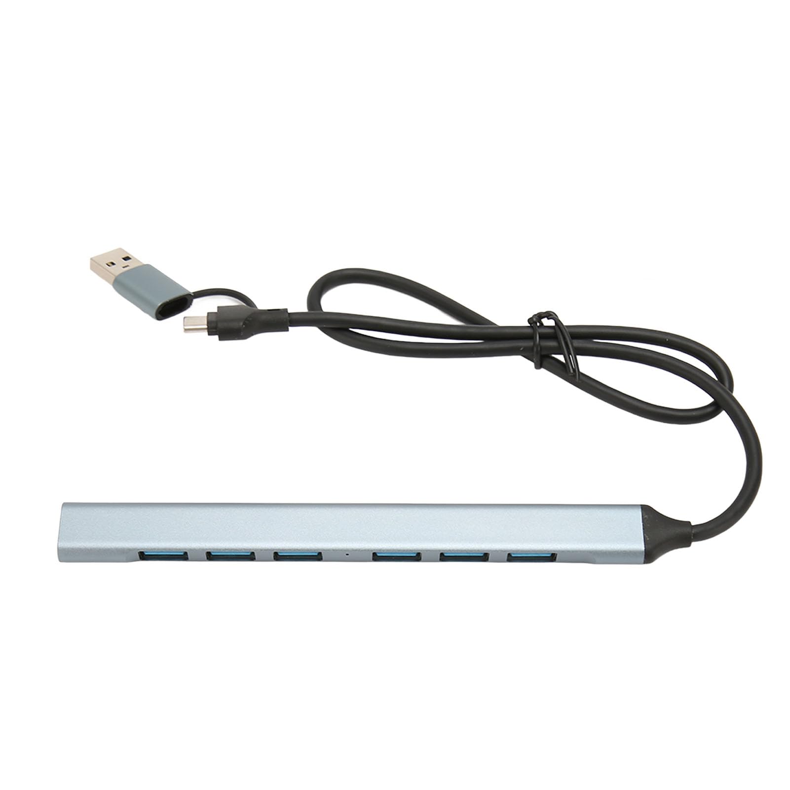Hub USB 3.0 A 7 Porte Con Type-C E Alimentazione | 5 Gbps, 1.2m, Compatibile Con Computer Portatili, Mouse, Tastiere E Dischi Rigidi