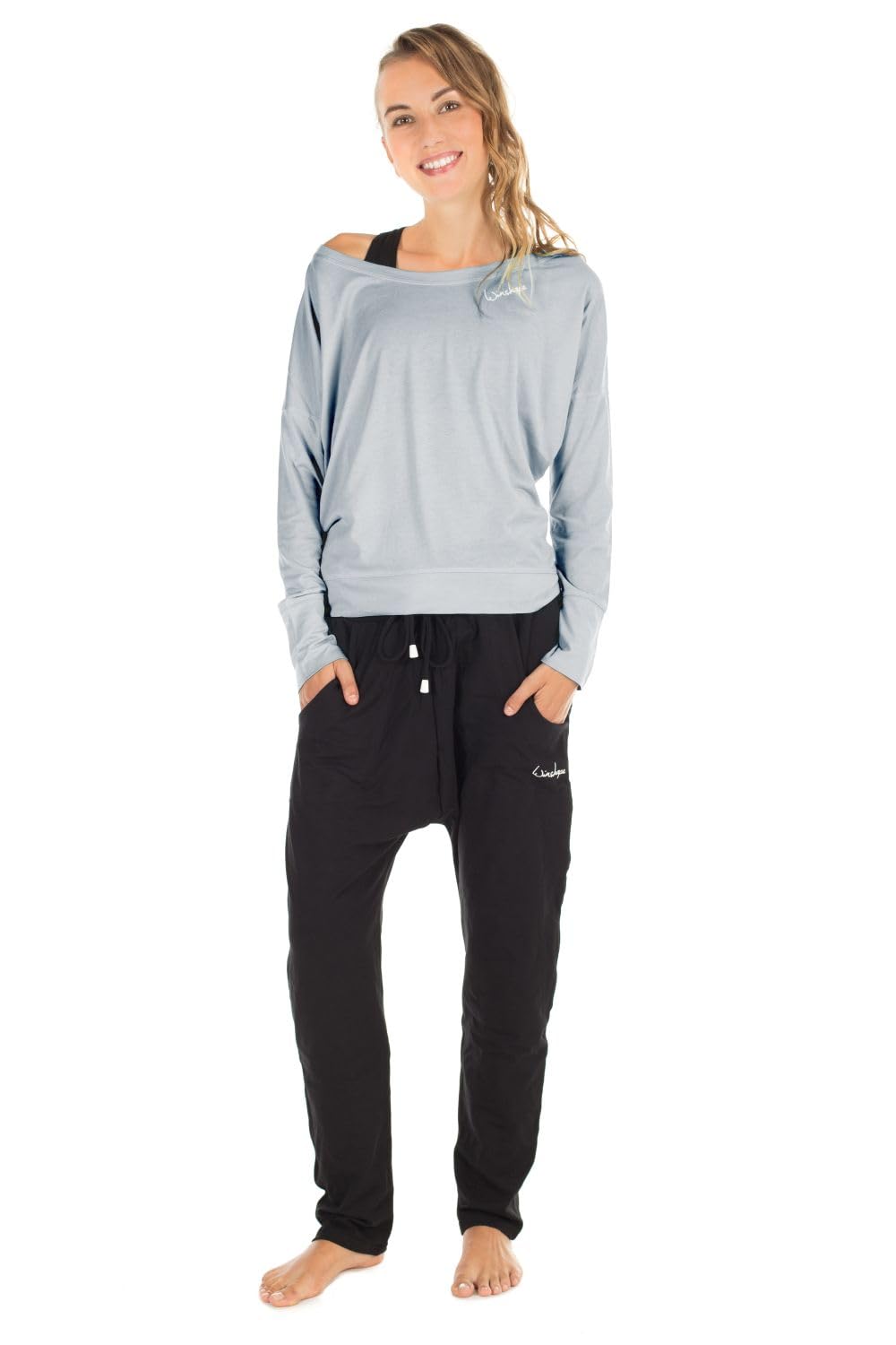 WINSHAPE Unisex 4pocket Pants Wh13 Damen Trainingshose Dance Yoga Pilates Freizeit Sport - Pantalon de survêtement - Léger - Femme