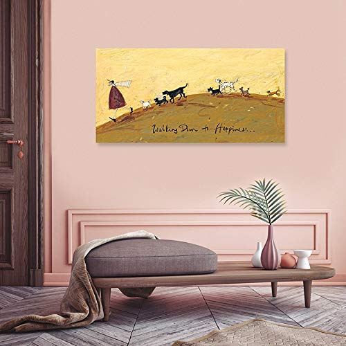 Amazon.com: Art Group The Sam Toft Walking Down to Happiness