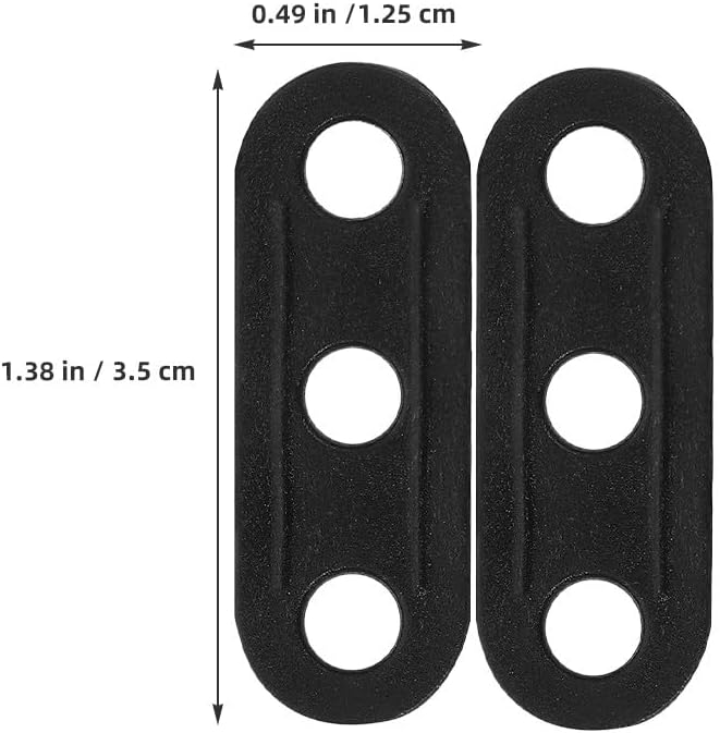 Toddmomy 150pcs Rope Tightener: Guyline Cord Tensioners - Camping Tent Guyline Adjuster - Plastic Wind Rope Buckle Fastener for Outdoor Activities Hiking Backpacking