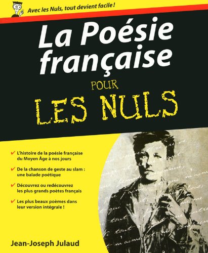 Télécharger La Poésie française pour les nuls PDF Ebook En Ligne