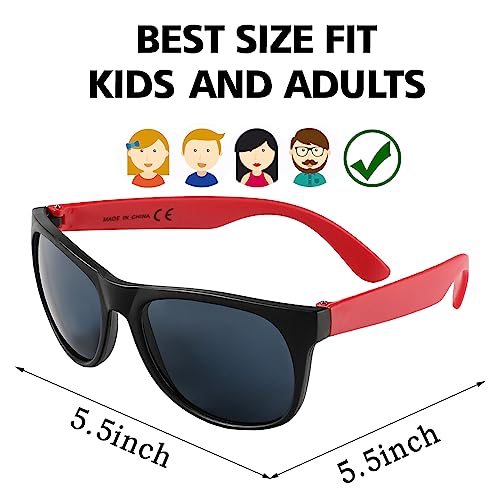 Bulk Sunglasses 48 Pack 16 Colors Neon Sunglasses with UV Protection for Party Favors,Party Toys, Great Gift，Goody Bag Favors，Beach Pool Birthday Party Supplies for Adults and Kids3