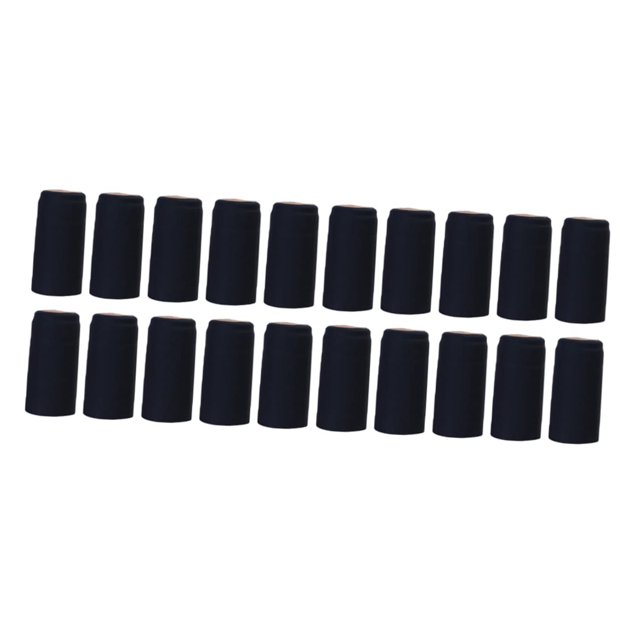 NAMOARLY Wine Bottle Heat Shrink Capsule 100pcs Pvc Wine Heat Shrink Capsules Red Heat Shrinkable Film for Seal Wine Bottle