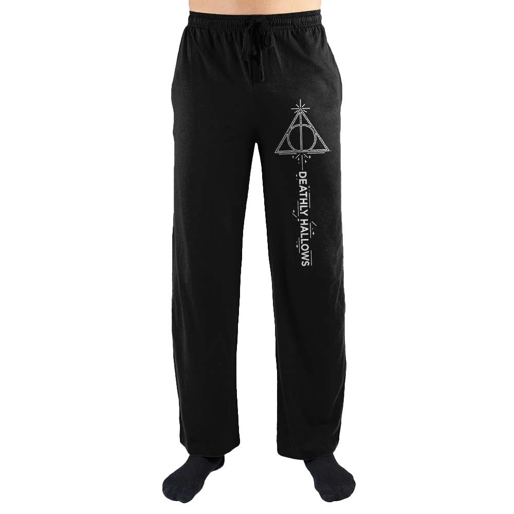 Harry Potter The Deathly Hallows Symbol Print Men's Loungewear Lounge Pants